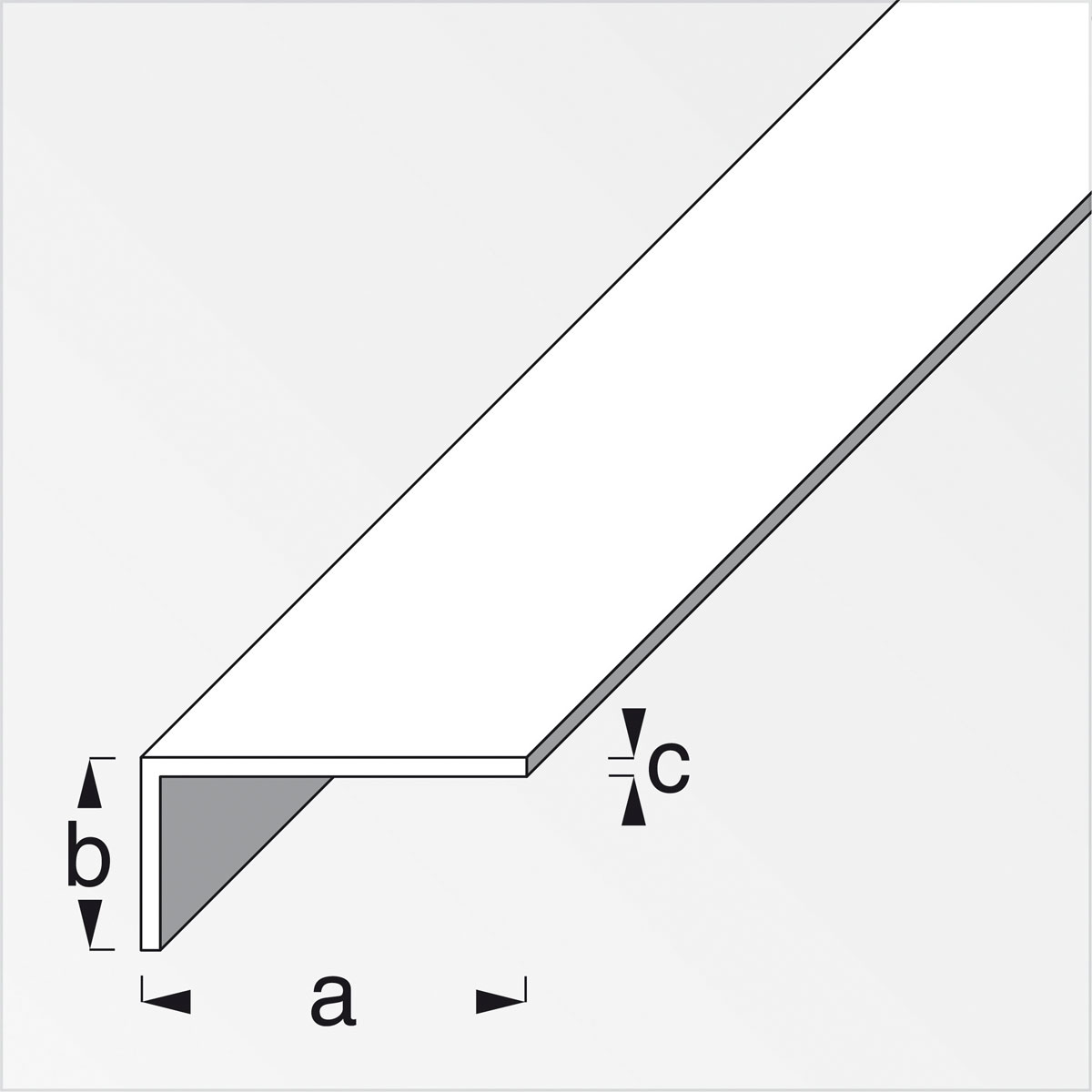 MyTool Winkel 40 x 10 x 2 mm 2m weiß | 558404 – Bild 3