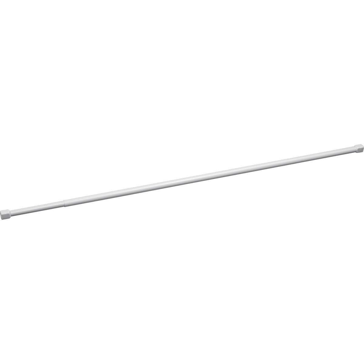 Basic  Teleskopfederstange ll 110-185 cm | weiß | 582449