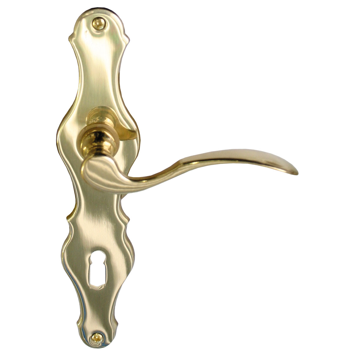 Alpertec Langschildgarnitur Susan-LS poliert 72 mm | 637877
