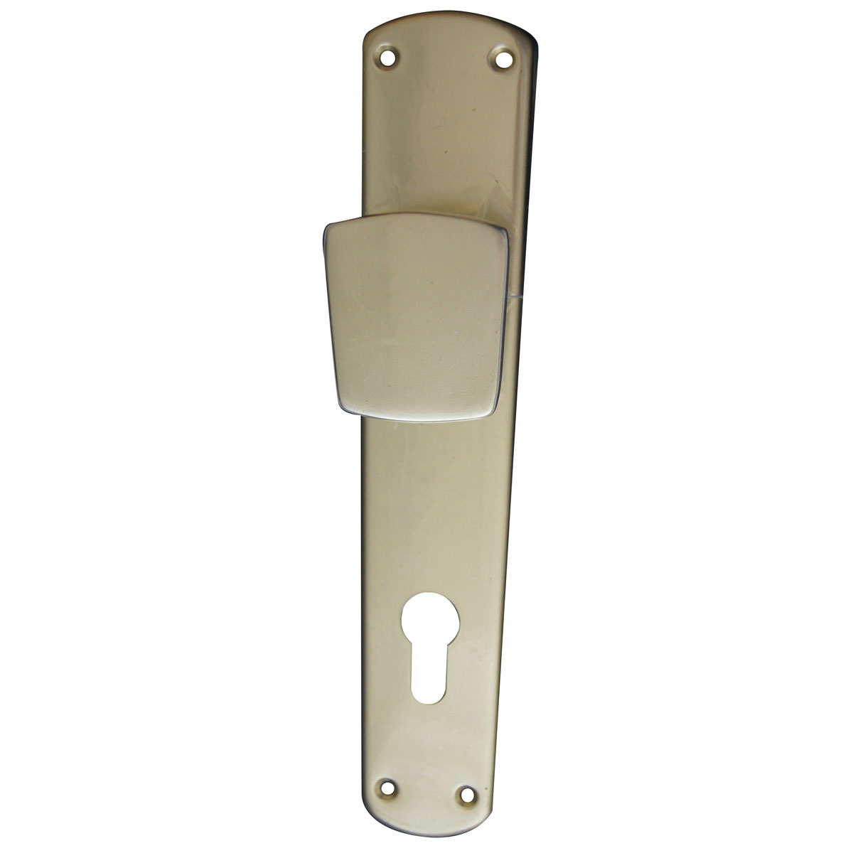Alpertec Knopflangschild für Haustür 92 mm | 638034