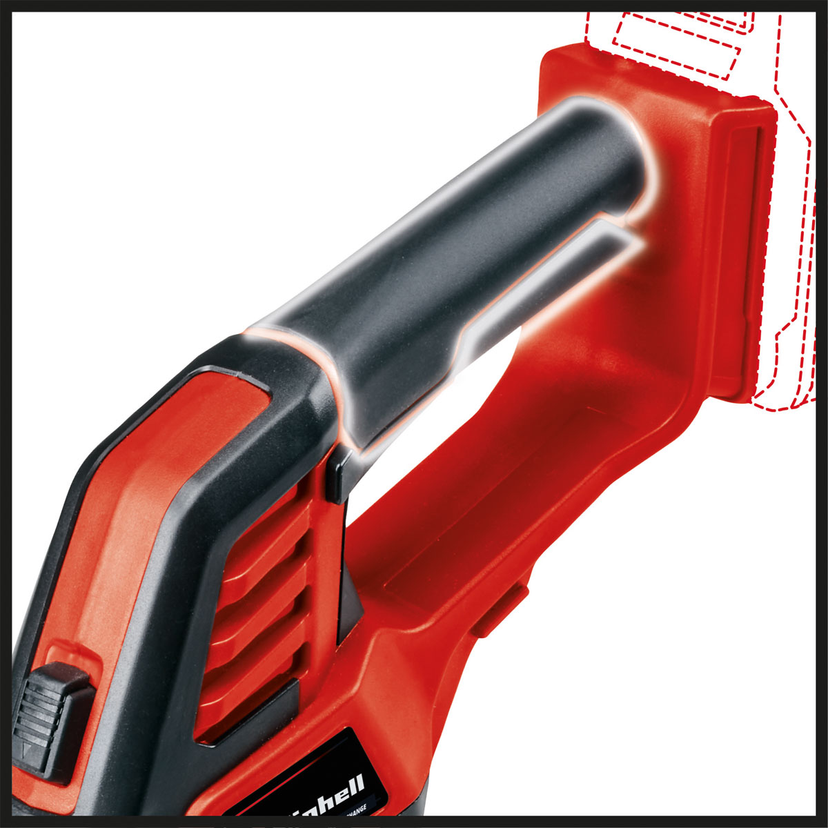 Einhell Akku Gras u.Strauchschere GE-CG 18/100 Li T-Solo | 648652 – Bild 4