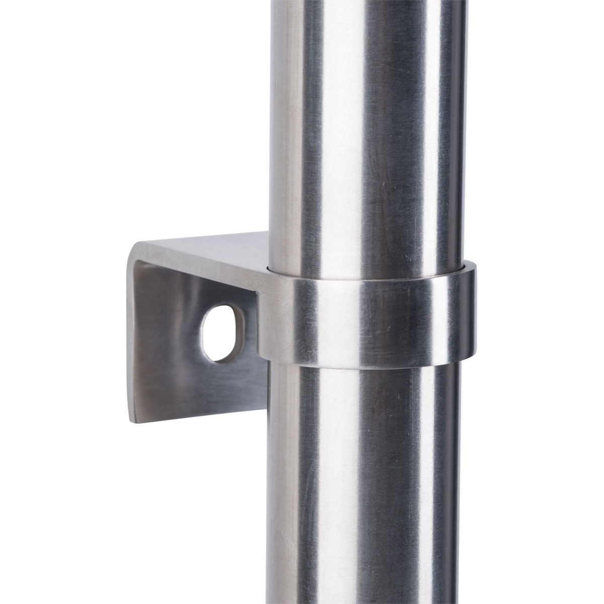 Alpertec Stoßgriffhalter Universal ES satiniert gerader Mittelteil | 651308