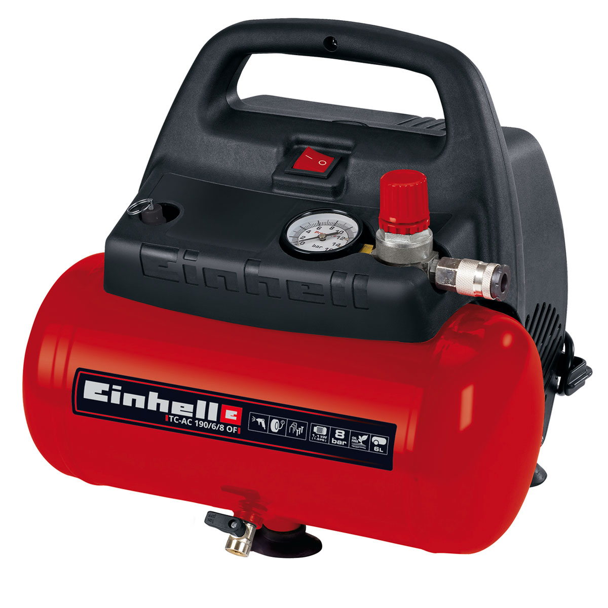 Einhell Kompressor TC-AC 190/6/8 OF | 652836