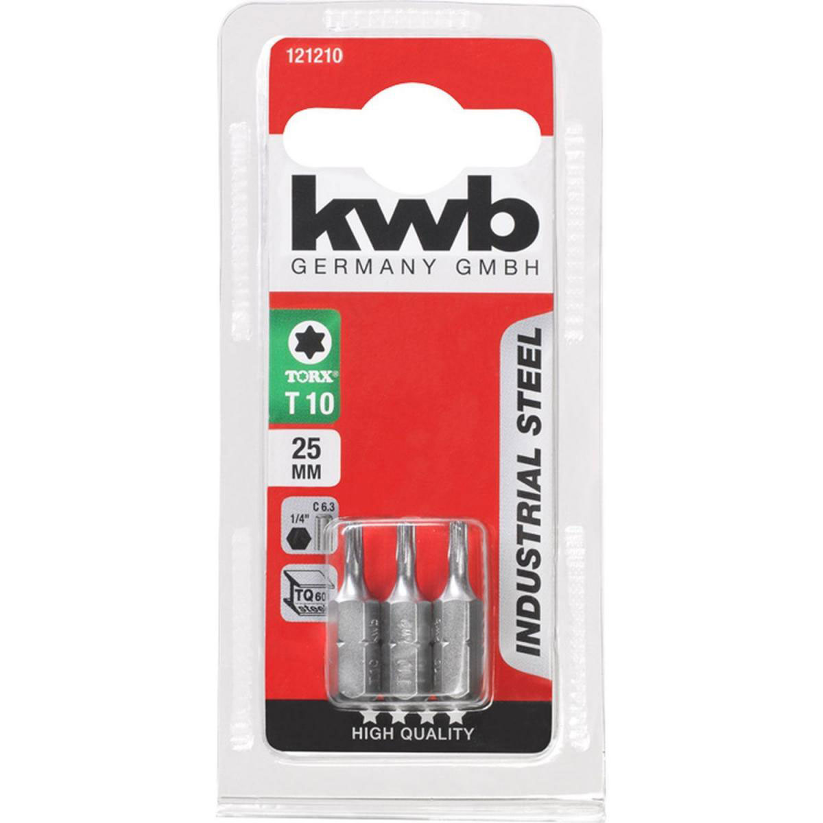 kwb  Bits Stahl 25 mm T 10 | 10 | 656078 – Bild 3