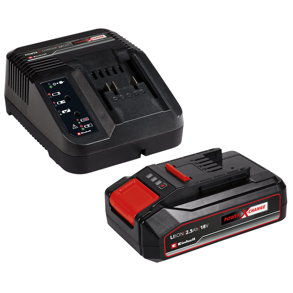 Einhell Akku und Ladegerät Power X-Change Starter-Kit 2,5 Ah | 657442