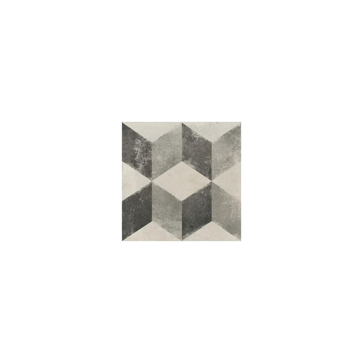 Feinsteinzeug Vintage Decoro Cubo 20 x 20 cm | 703141