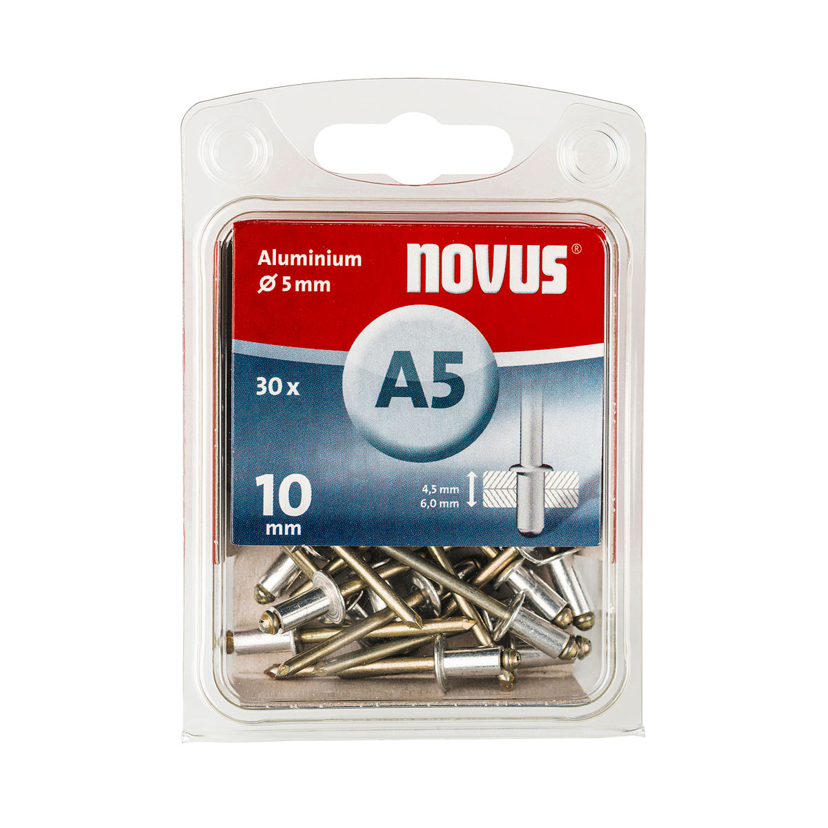 Novus Alu Blindnieten A 5 x 10 30 St | 708499