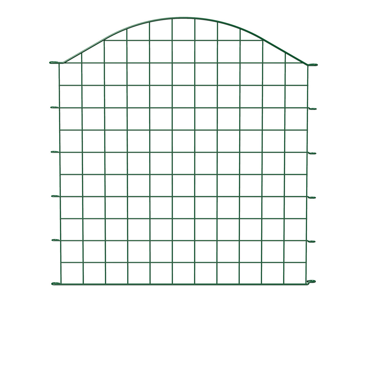 Teichzaunelement O-Bogen 78,5 x 77,3 cm grün | 788804