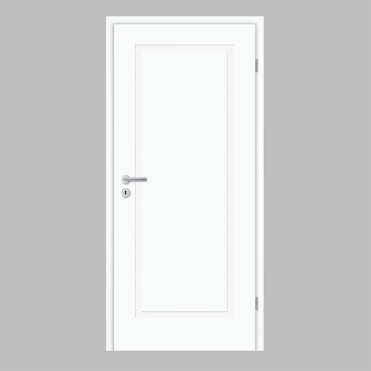 Borne Zimmertür Lusso 01 198,5 x 86 cm design-weiß rechts | 86 | rechts | 869276