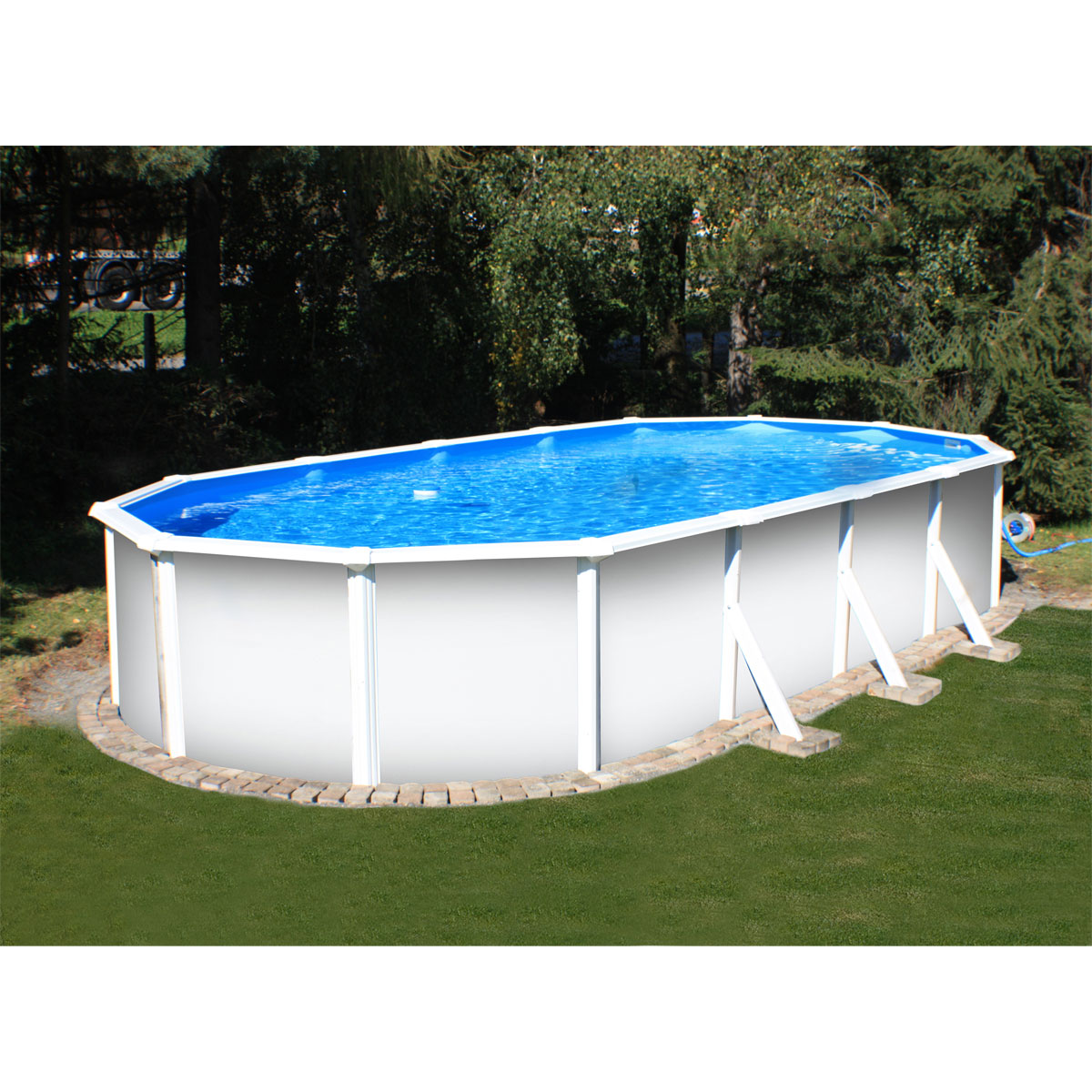 Ovalformbecken Set Classic 610 x 375 x 120 cm | 375 | 610 | 892545