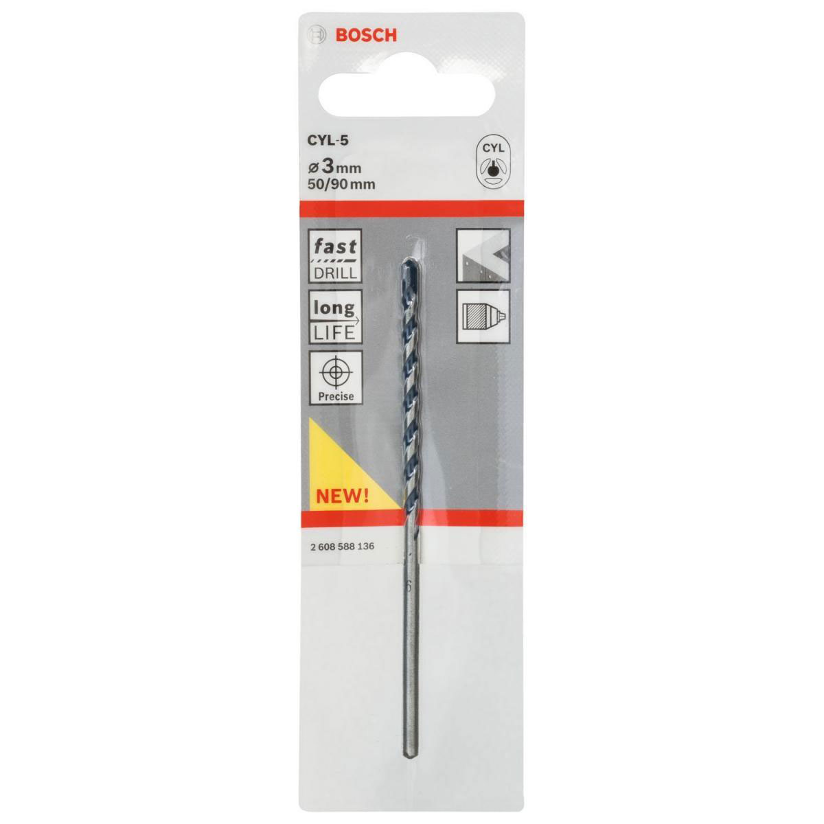 Bosch Professional  Betonbohrer CYL-5 3 x 50 x 90 mm | 3 | 894589 – Bild 3