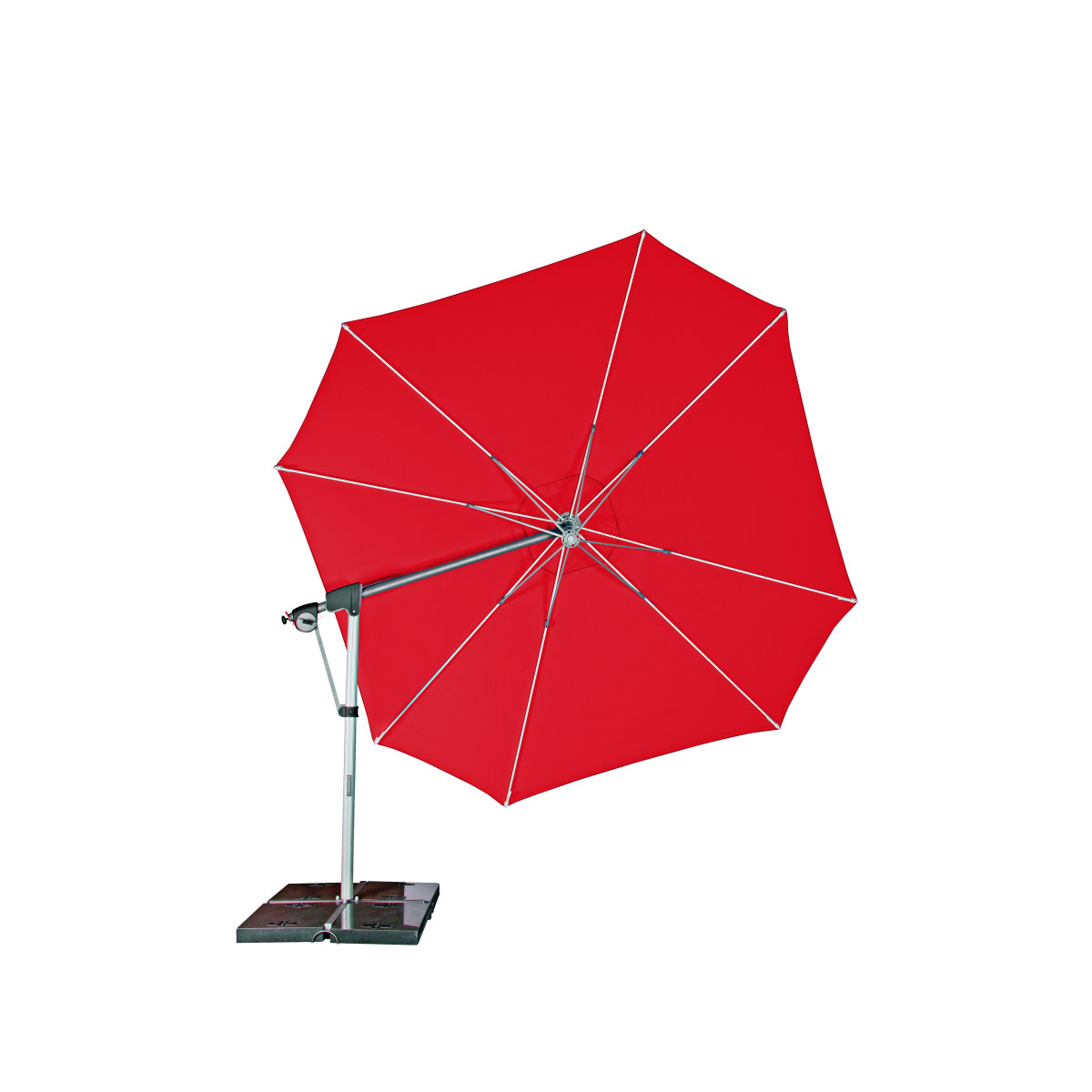 Doppler Sonnenschirmbezug Protect Pendel 400 cm rot | 913316