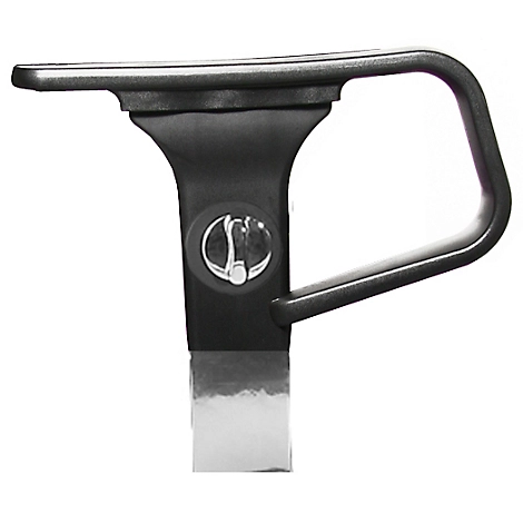 Armlehnen für Drehstuhl Ergo Point, höhenverstellbar, schwarz/chrom