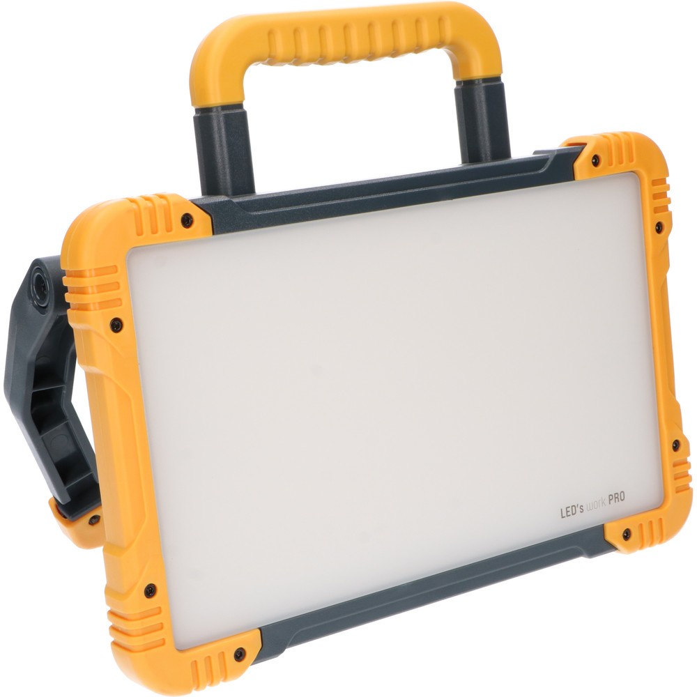 Aufladbare Arbeitsleuchte - 15W 1500lm 5000K IP54 44,40Wh - Lithium-Ionen - baustellentauglich