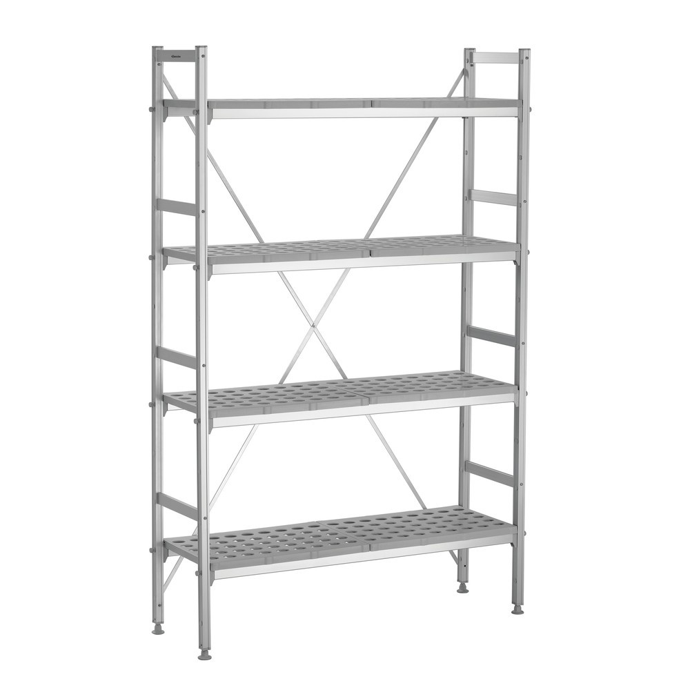 Bartscher Regalsystem aus Aluminium