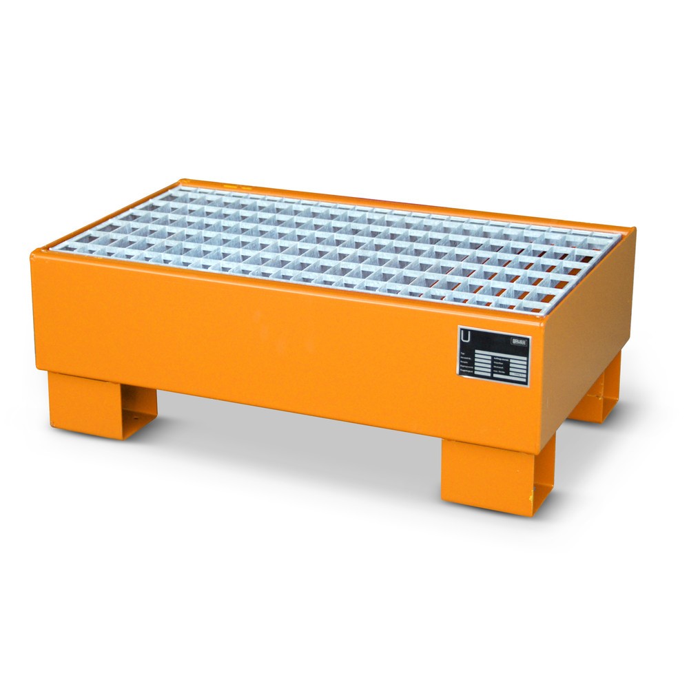 Bauer® Auffangwanne aus Stahl, für 60-Liter-Fässer