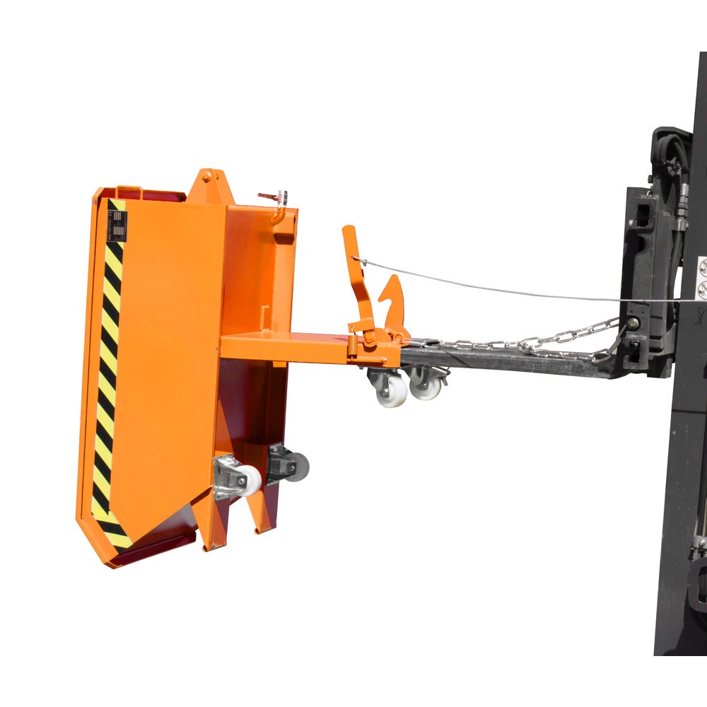 Bauer® Mini-Spänebehälter, extrem niedrige Bauhöhe