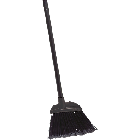 Besen Rubbermaid® Lobby Pro®, einhändig führbar, abgeschrägte Borsten, Kunststoff, L 190,5 x B 50,8 x H 889 mm, schwarz
