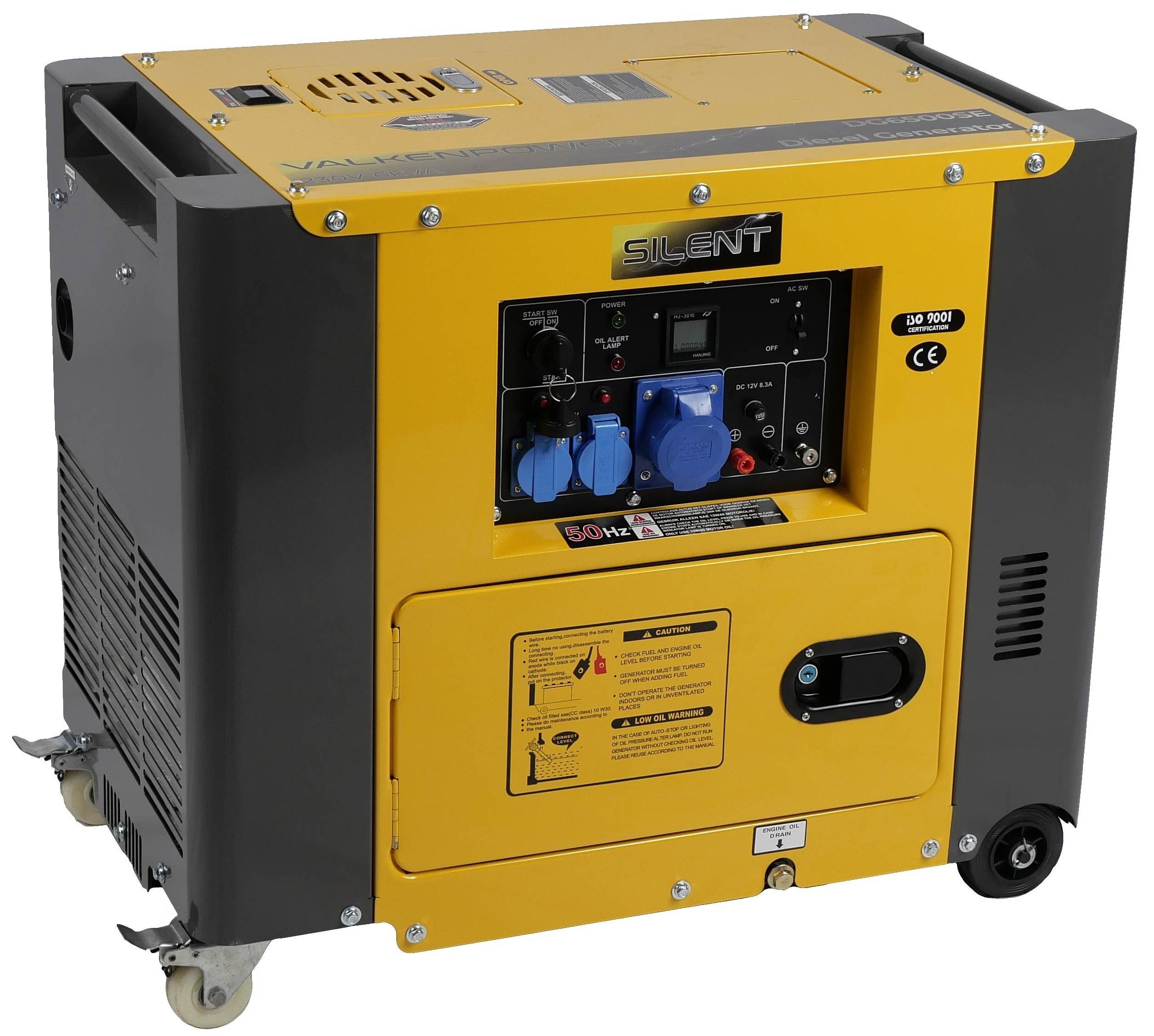 Silent Stromerzeuger Diesel 6kVA 230V Notstromaggregat
