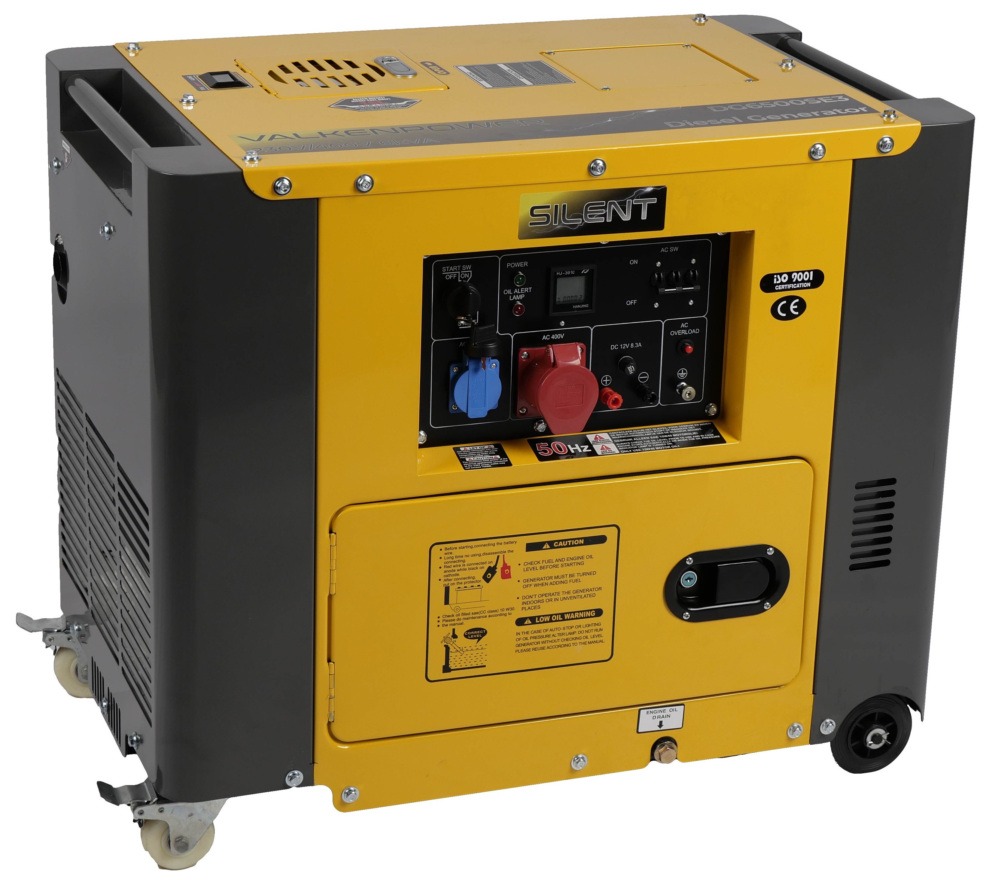 Silent Stromerzeuger Diesel 6kVA 230/400V Notstromaggregat