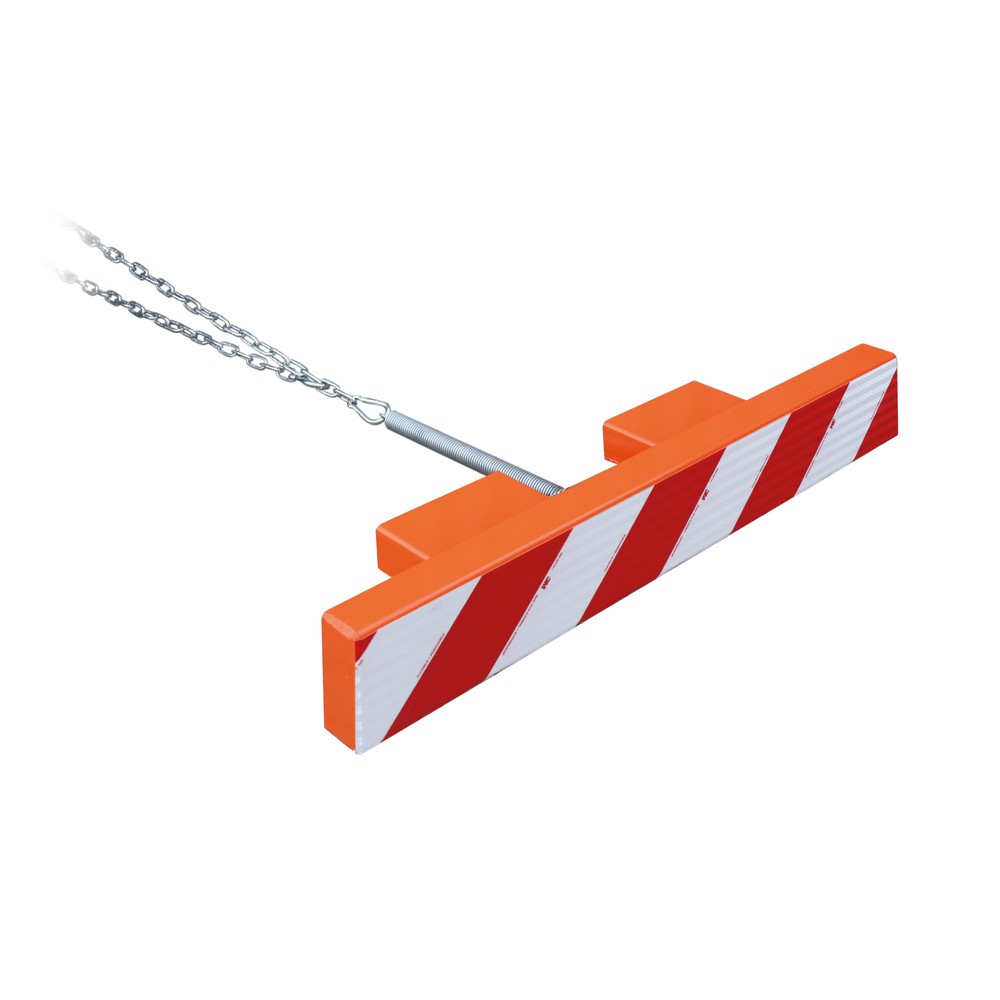 Eichinger® Gabelzinken-Schutzbalken 1.000 mm, rot-weiße Warnmarkierung