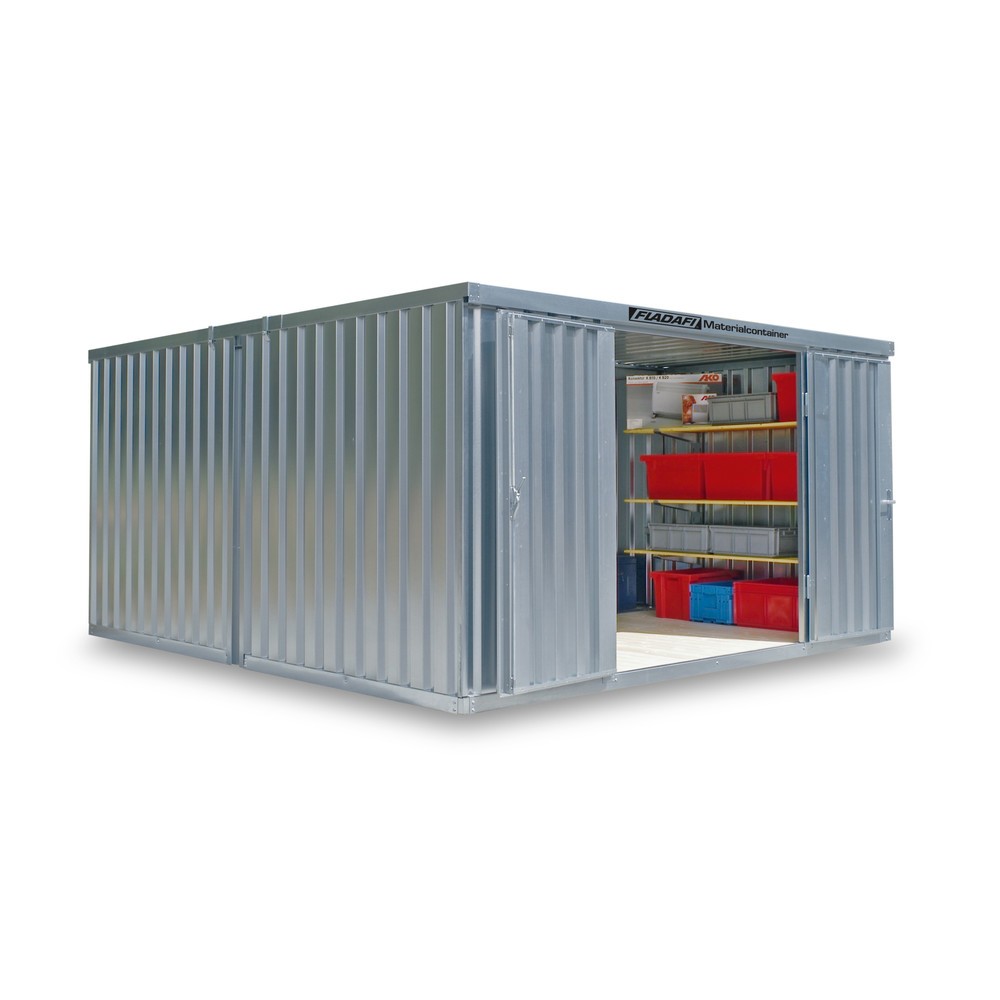 FLADAFI® Materialcontainer-Kombination zerlegt