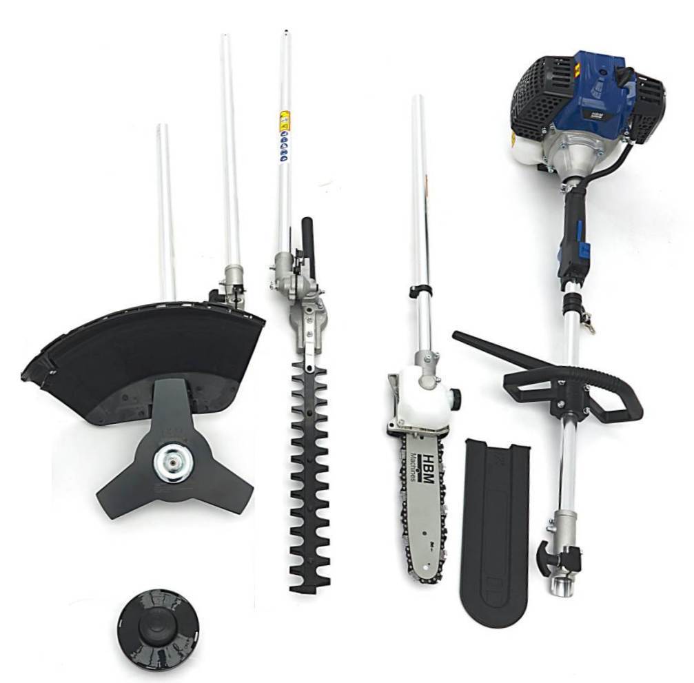 4 in 1 Freischneider / Grasschere / Heckenschere / Kettensäge / Baumsäge