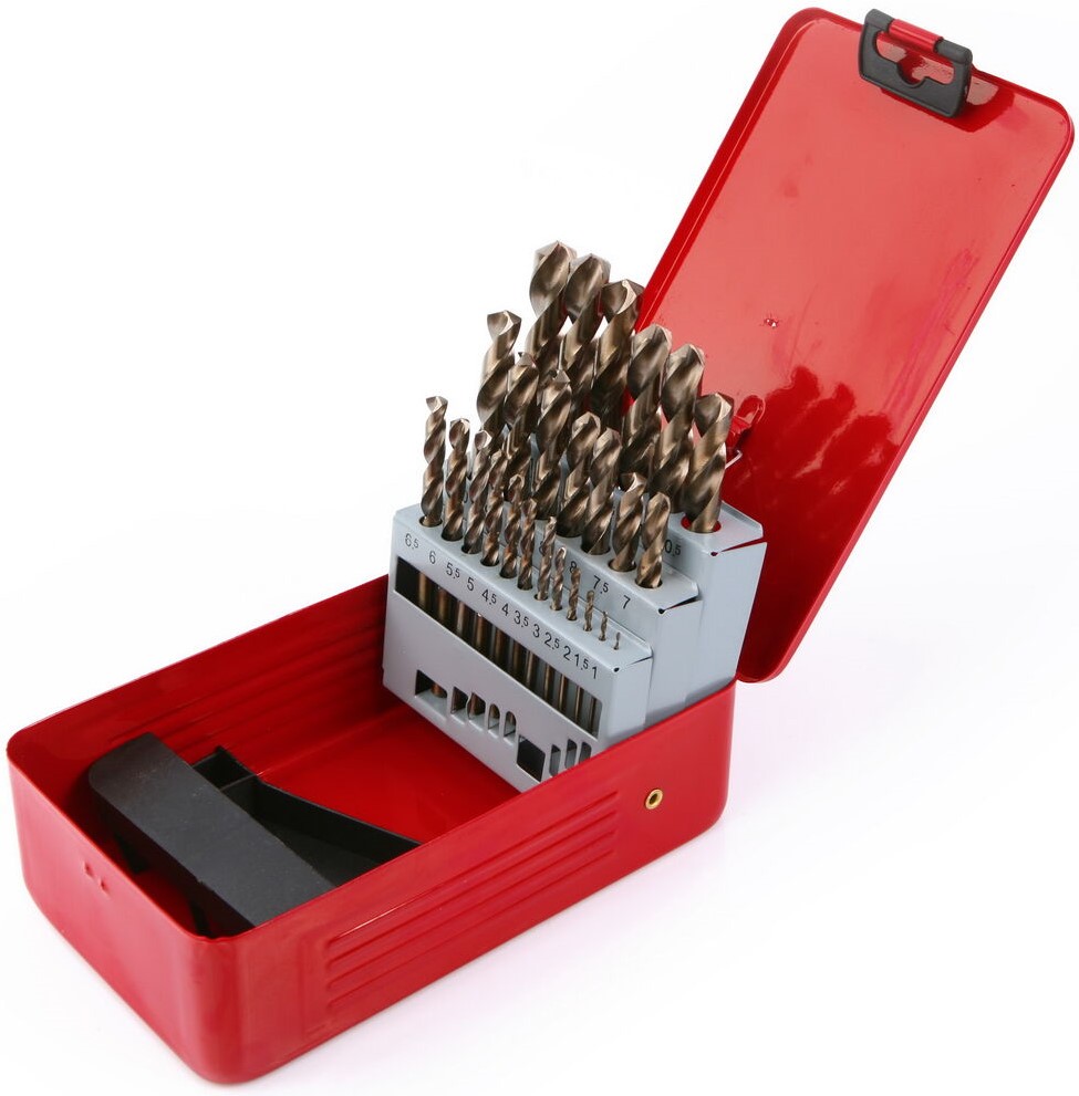 Bohrer Kobalt HSS 1-13mm - 25teiliges Set