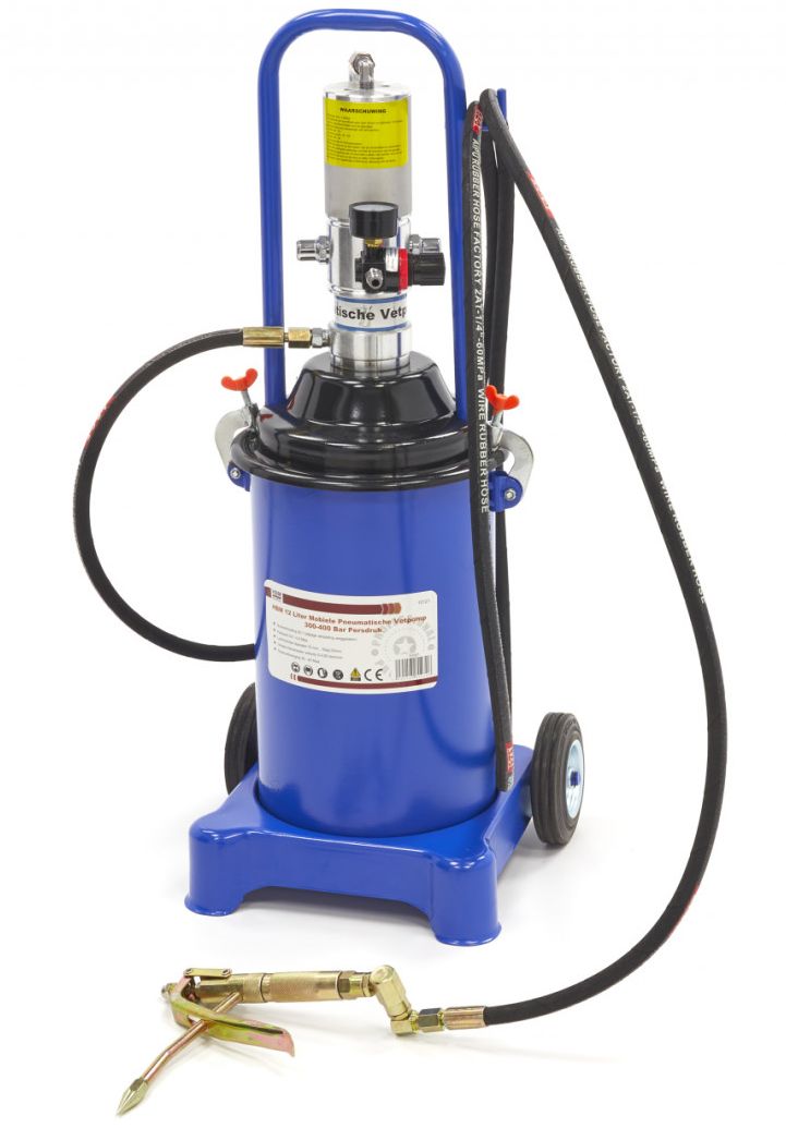Pneumatische Fettpresse 12L Pumpe