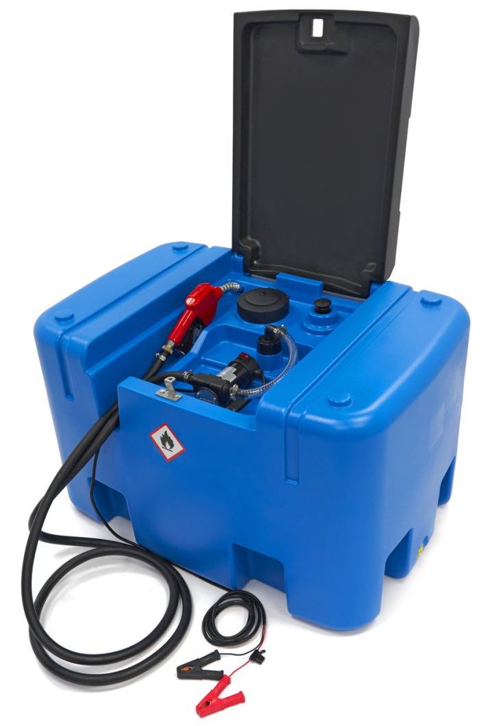 Dieselpumpe mit Klemmen Heizölpumpe 400L Tank