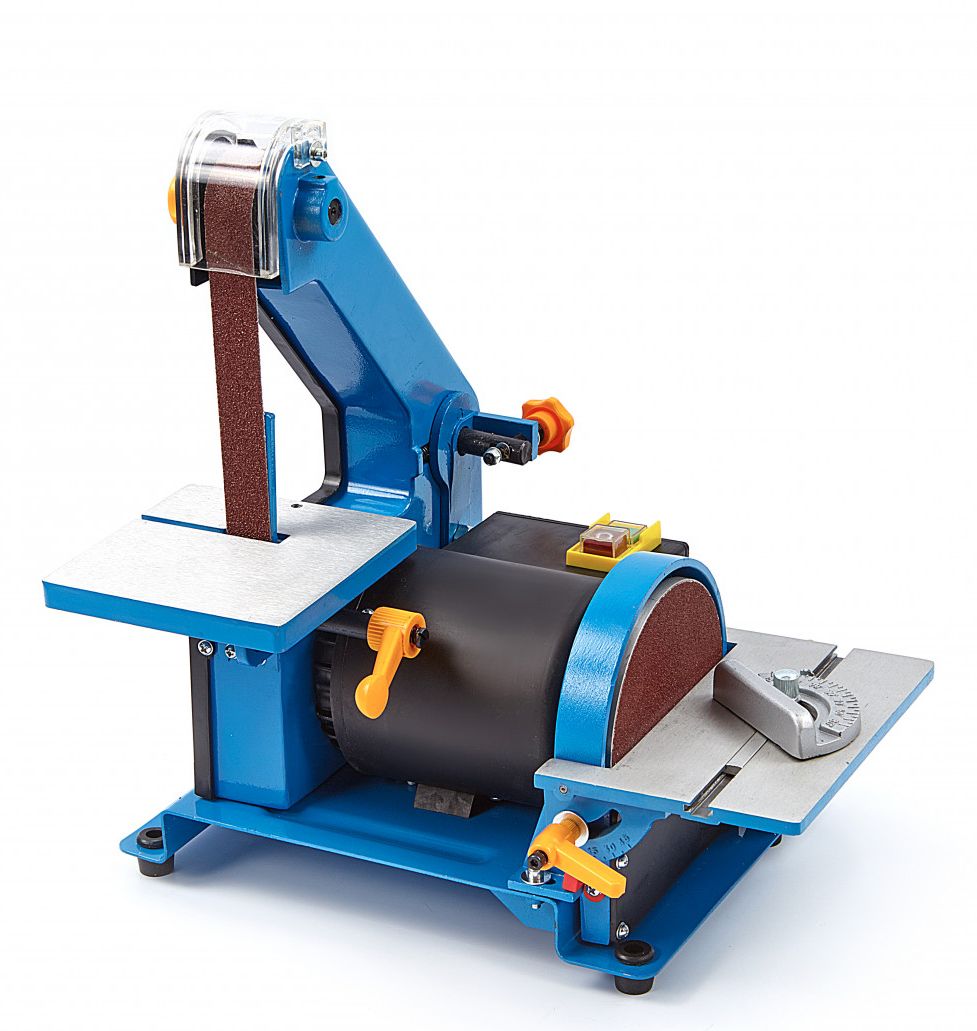 Band- und Tellerschleifmaschine