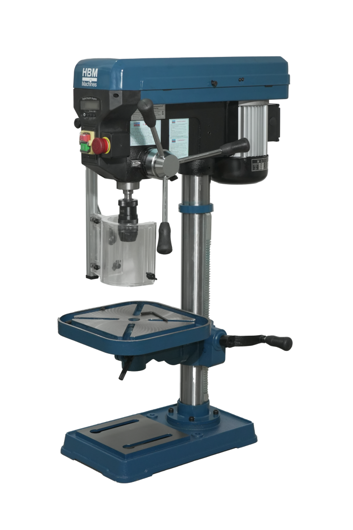 Ständerbohrmaschine 25mm mit digitaler Tiefenmessung