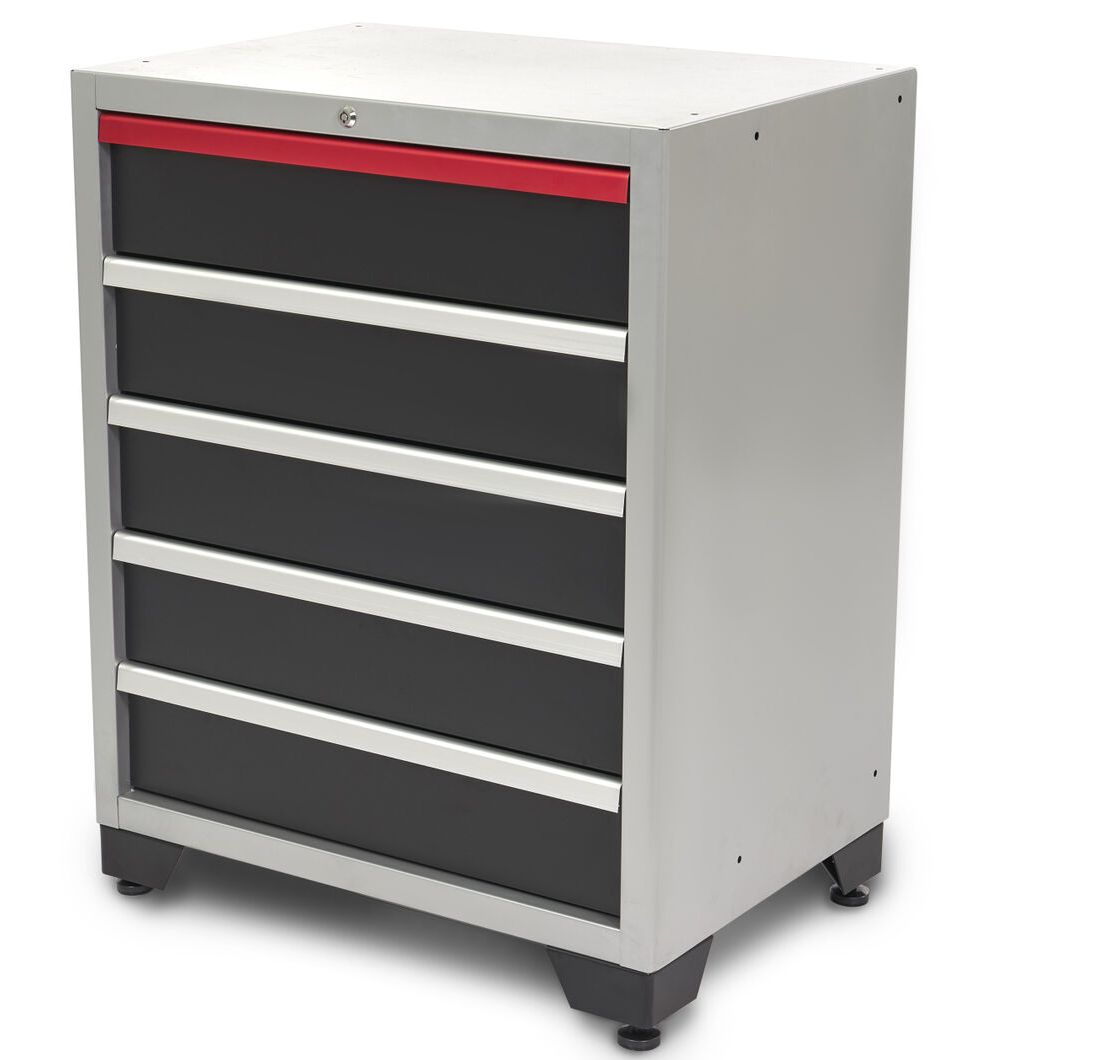 Deluxe Professional Werkzeugschrank 5 Schubladen