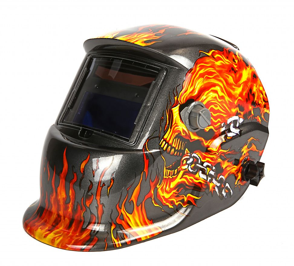 Automatischer Schweißhelm "USA Adler" schwarz