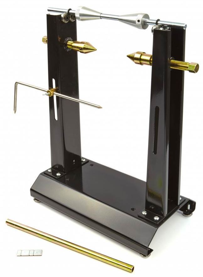Auswuchtbock für Reifen bis 9" ein Kegel / mehrere Kegel