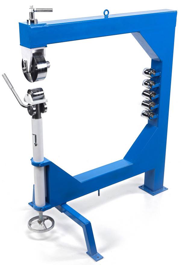 Englisches Rad Streckgerät ↕1,5mm 7 Rollen