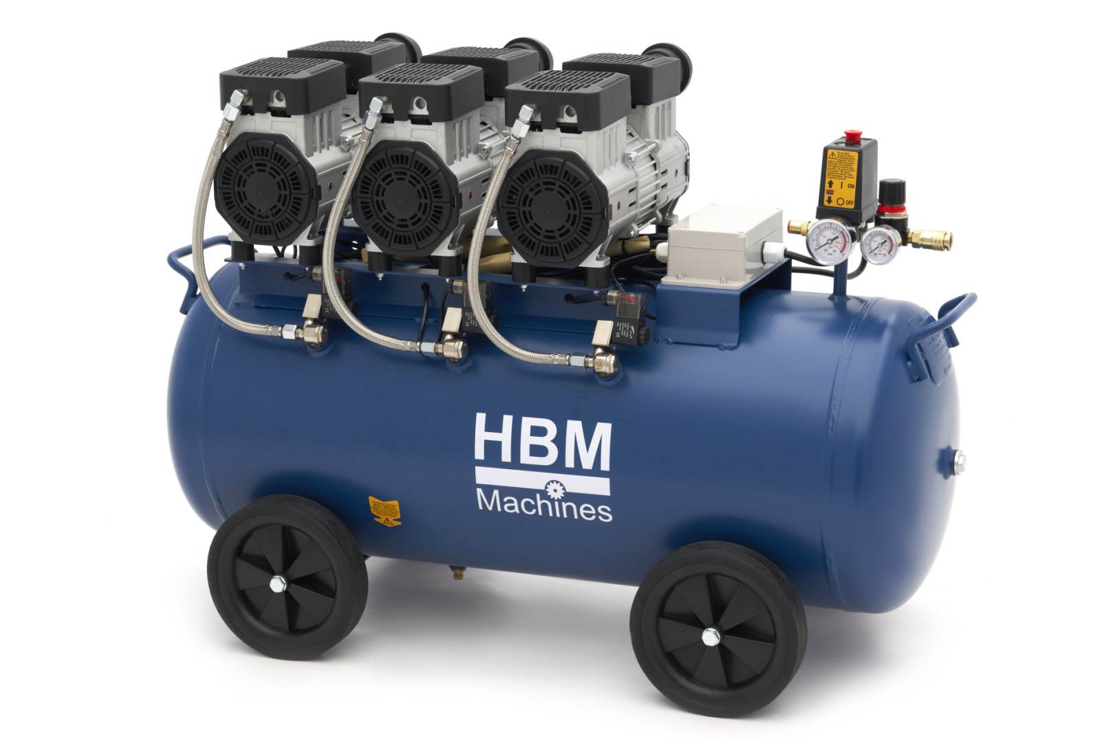 Geräuscharmer Kompressor 90 Liter
