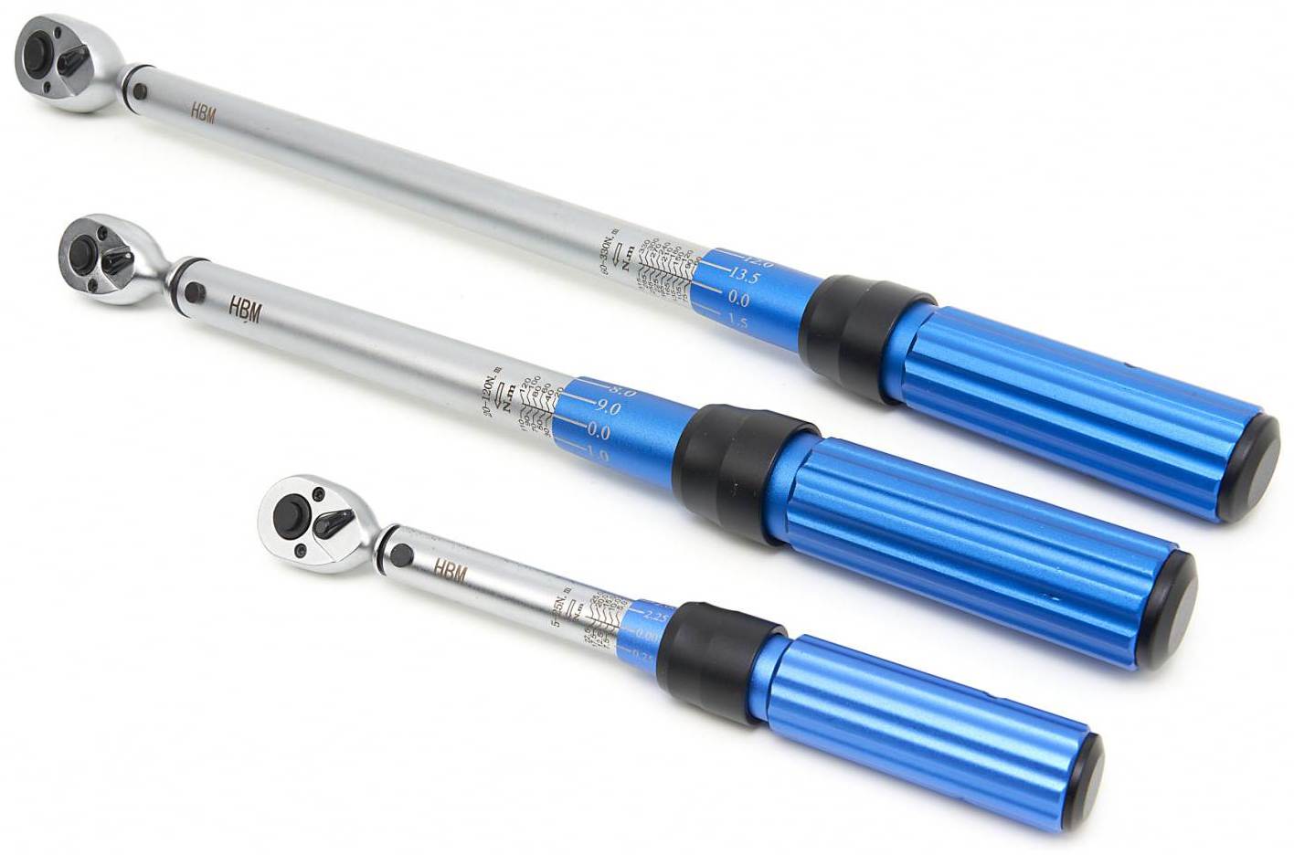 Drehmomentschlüssel 1/4"+3/8"+1/2"