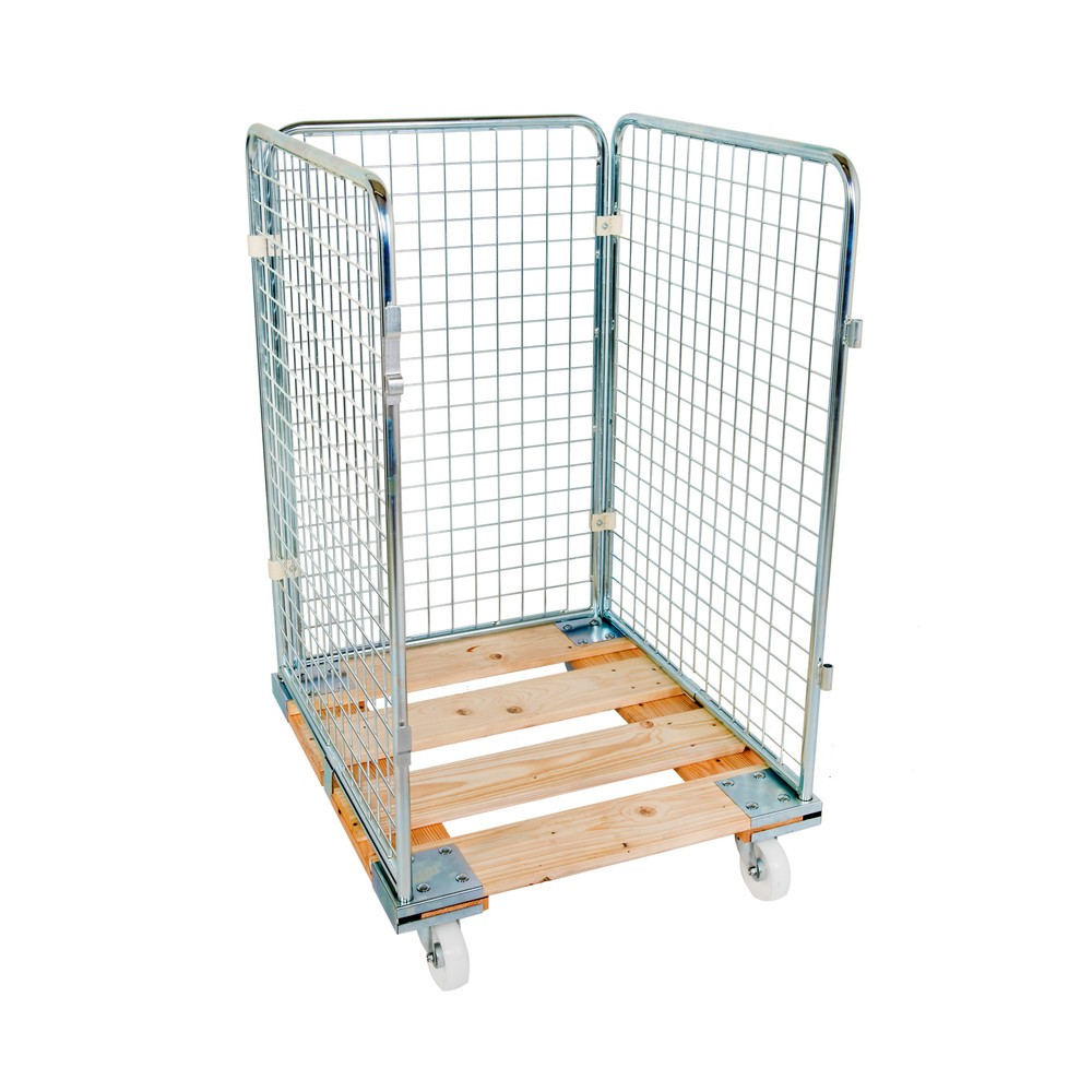 Holz-Rollbehälter