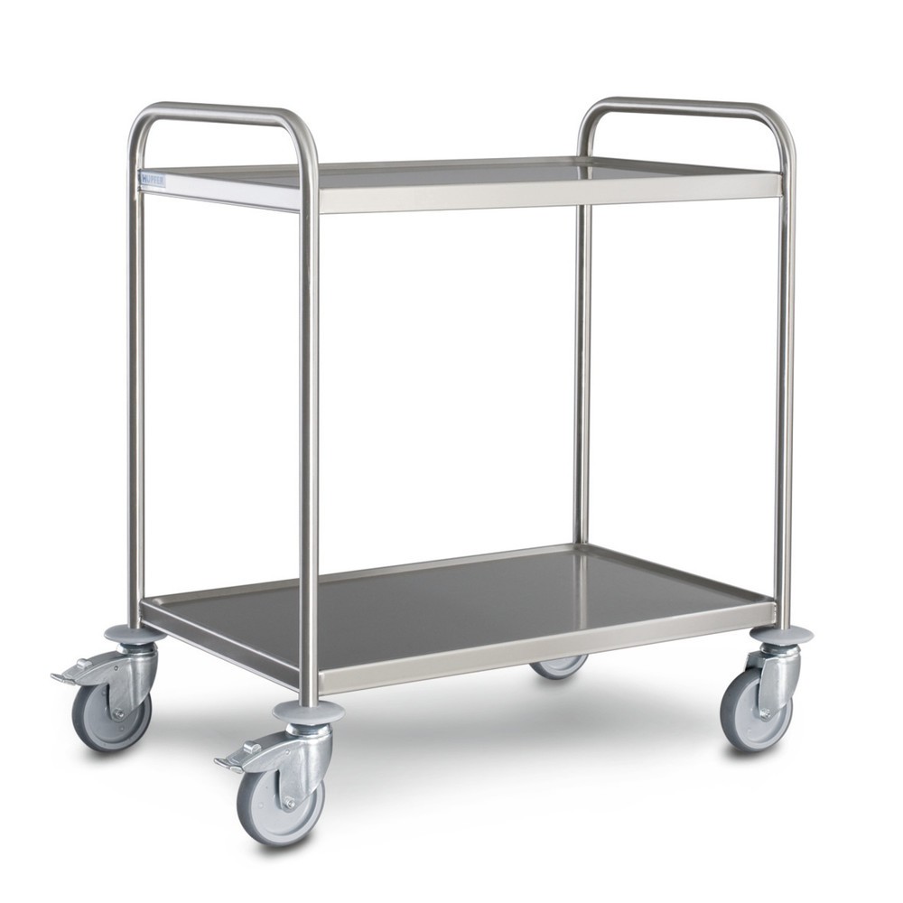 HUPFER® Servierwagen aus Edelstahl