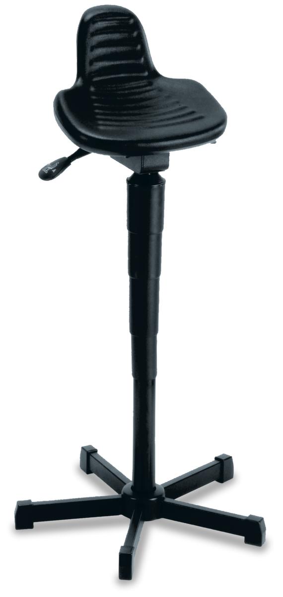 meychair Stehhilfe Futura Allround, Sitzhöhe 610 - 880 mm, Gestell schwarz