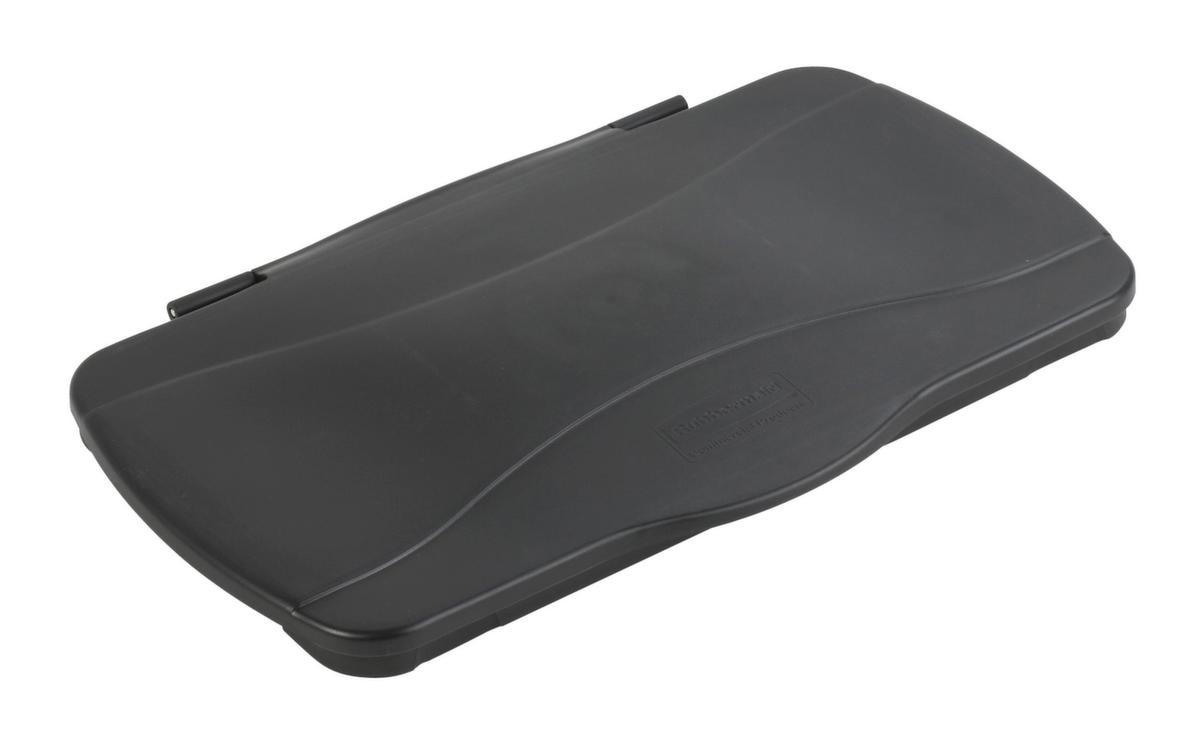 Rubbermaid Wertstoffsammler Slim Jim® mit Lüftungskanälen, 60 l, grau