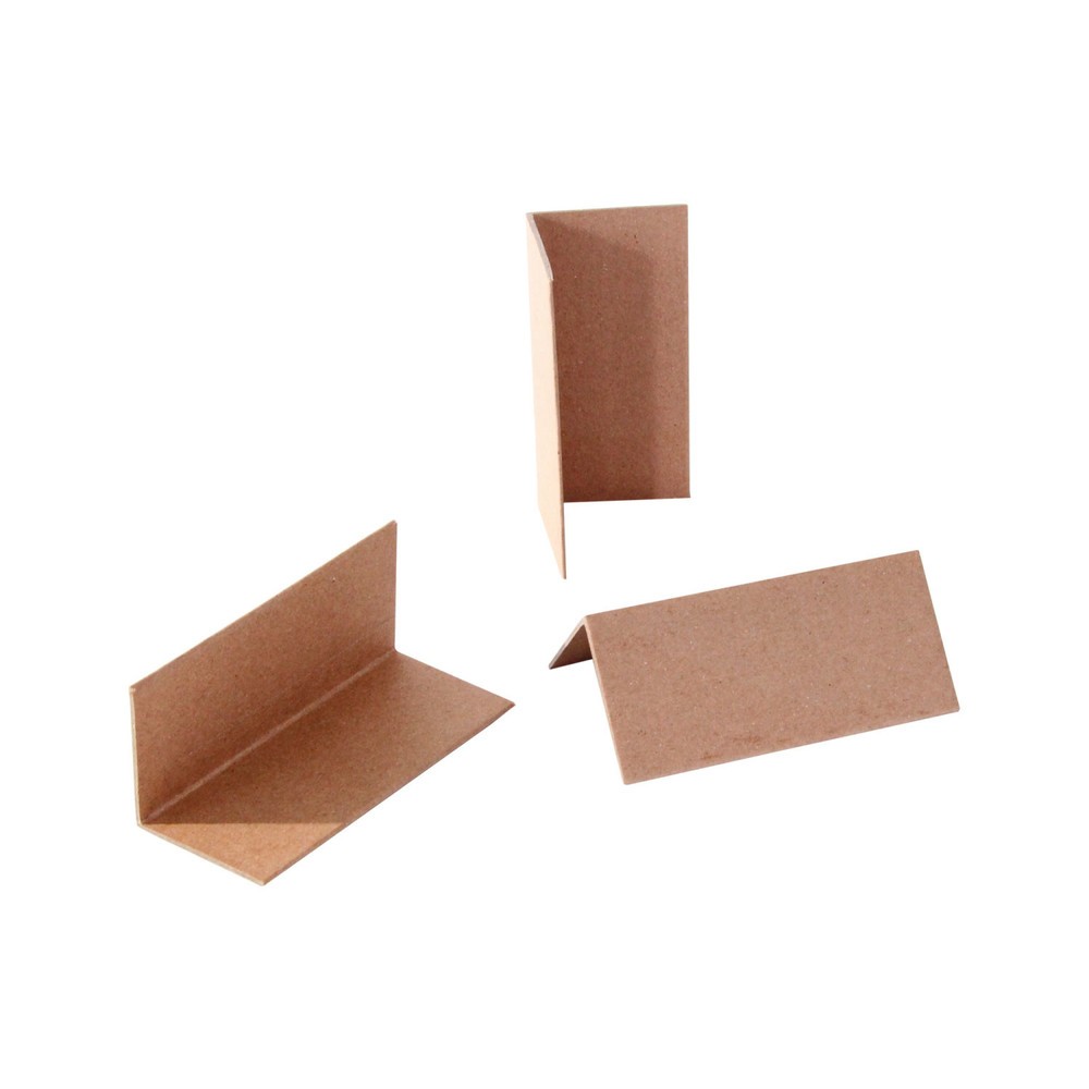 Kantenschutzecken, 2 mm Stärke, braun, Winkel vorgefertigt
