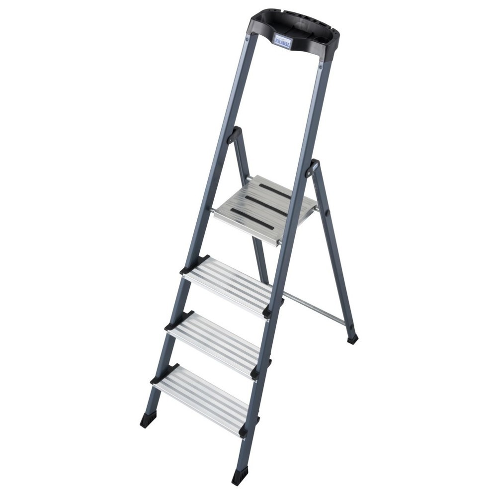 KRAUSE® MONTO Leiter Securo, eloxiert
