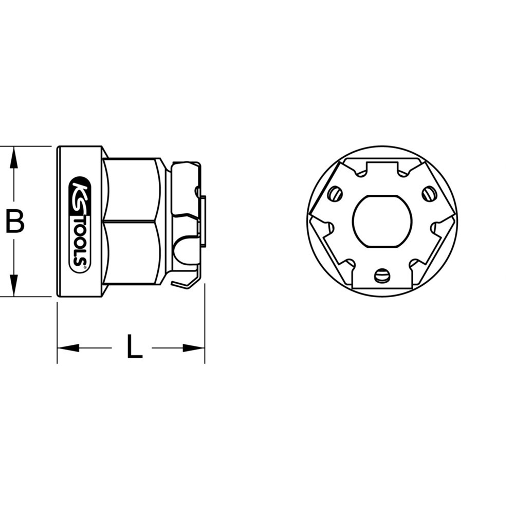 KS TOOLS GEARplus® Bit-Adapter