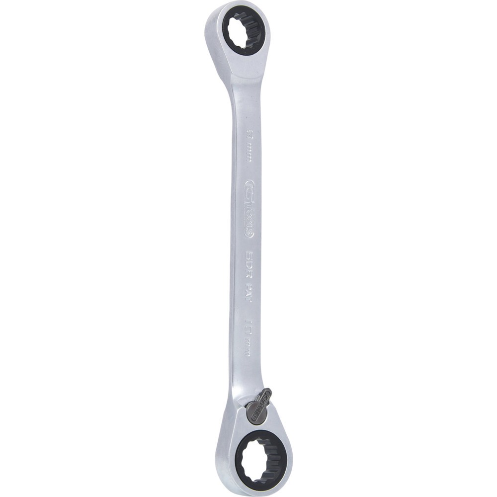 KS TOOLS GEARplus® Doppel-Ratschenringschlüssel, umschaltbar
