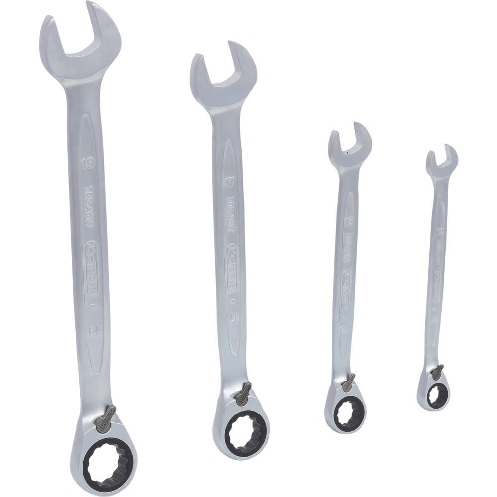 KS Tools GEARplus® Ratschenringmaulschlüssel-Satz, umschaltbar