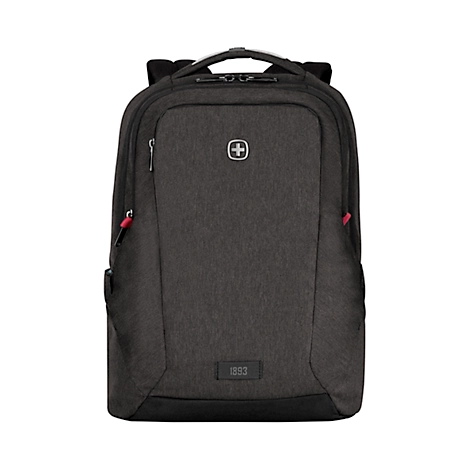 Laptop Rucksack Wenger MX Professional, 21 l, für Laptops bis 16' & Tablets bis 10', Laptop- & Tabletfach, L 210 x B 330 x H 450 mm, Polyester, grau