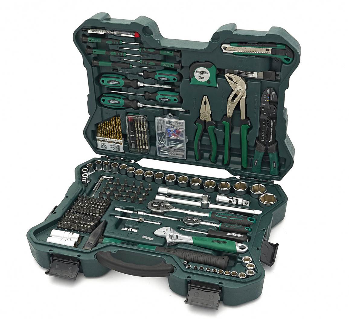 Mannesmann Professional 303-teiliger Werkzeugkoffer - Werkzeugsatz