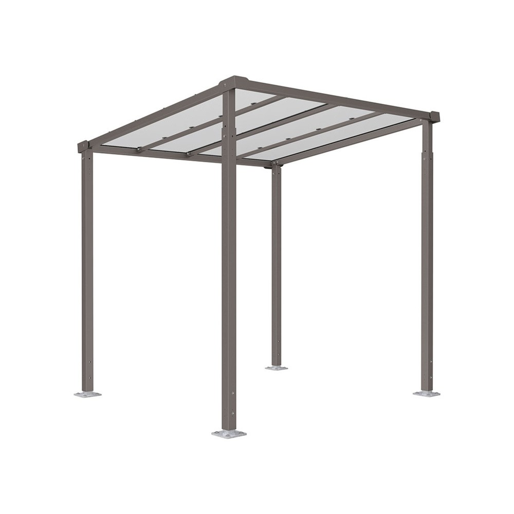PROCITY® Fahrradüberdachung Milano, Grundmodell, ohne Verkleidungen